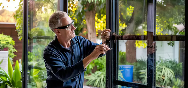 Replacing Sliding Door Lock Woodmere
